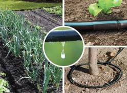 Ensemble d'irrigation goutte-à-goutte robuste de 250' | BioPlus