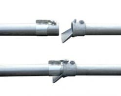 Aluminum Irrigation Pipe with fittings