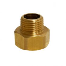 Brass coupling 3/4" FHT x 1/2"MPT