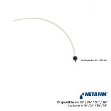 NETAFIM Woodpecker Junior Dripper 0.32 GPH and Micro Tubing Kit (2 pieces)