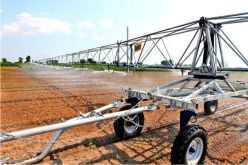 R-64 Briggs irrigation boom 4 wheels
