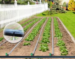 Ensemble d'irrigation goutte à goutte pour jardin 1000' | BioPlus