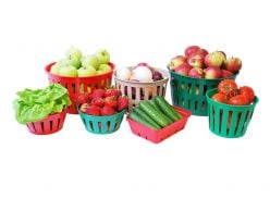 Little baskets for fruit and vegetable stands