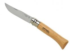 Opinel #10 Stainless Steel Knife | Wood Handle