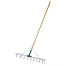 Gardening rake for sowing