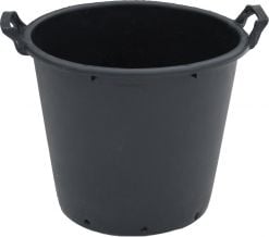 Black Growing Container with handles