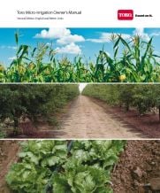 Toro Micro-Irrigation's Drip Irrigation Owner's Manual Cover