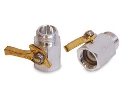 Aluminum Dramm Shut-Off Valve