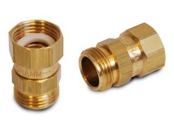 Brass Hose Swivel 3/4