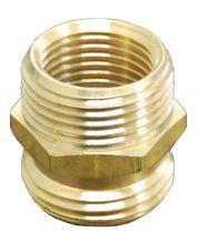 IG BG-196-1212 | 3/4" MHT x 3/4" MPT swivel brass coupling