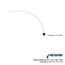 NETAFIM Woodpecker Junior Dripper 0.32 GPH and Micro Tubing Kit (2 pieces)