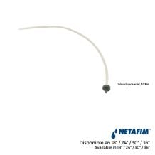 NETAFIM Woodpecker Junior Dripper 1 GPH and Micro Tubing Kit (2 pieces)