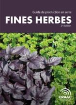 Guide de production en serre - Fines herbes