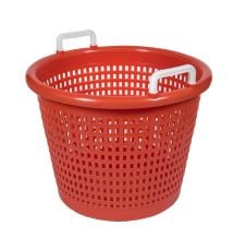 Orange Vented Harvest Container 1.25 bushel with handles