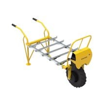Terrateck Single Wheel Electric Market Gardening Wheelbarrow