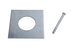 Plate with bolt kit for end Post P5E