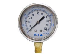 Pressure Gauge with Glycerine