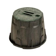 Boîte ronde 10" avec couvercle vert