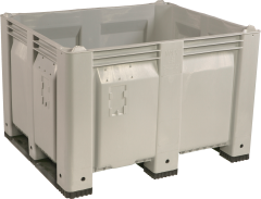 Grey MACX Solid Bulk Bin Decade Products