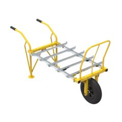 Terrateck 1-m Single Wheel Market Gardening Wheelbarrow