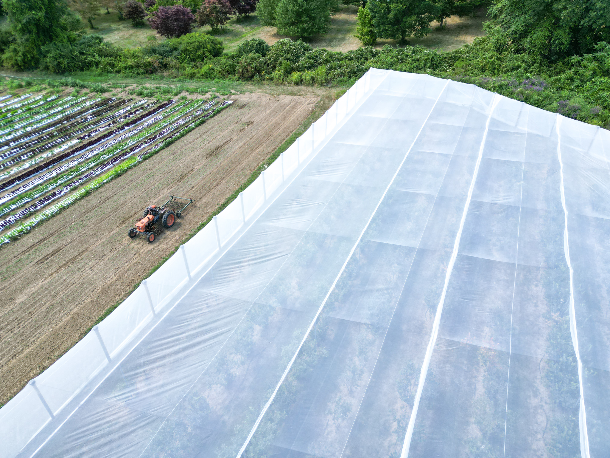 Netting on structures with zippers